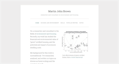 Desktop Screenshot of martinjohnbrown.net
